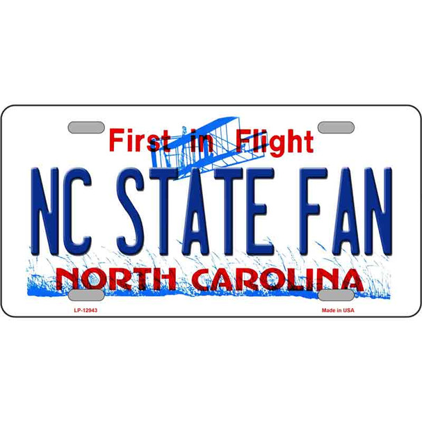 North Carolina State Fan Wholesale Novelty Metal License Plate