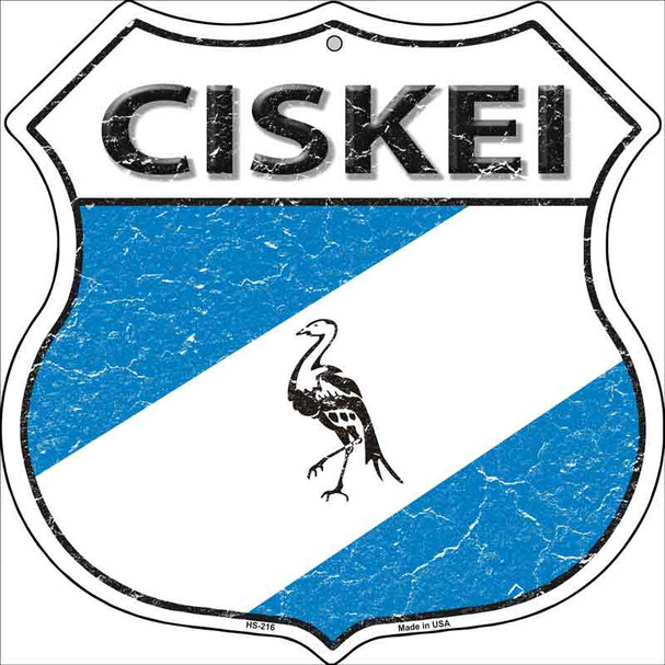 Ciskei Country Flag Highway Shield Wholesale Metal Sign