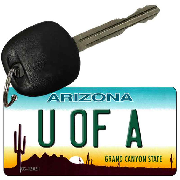 Univ of Arizona Wholesale Novelty Metal Key Chain