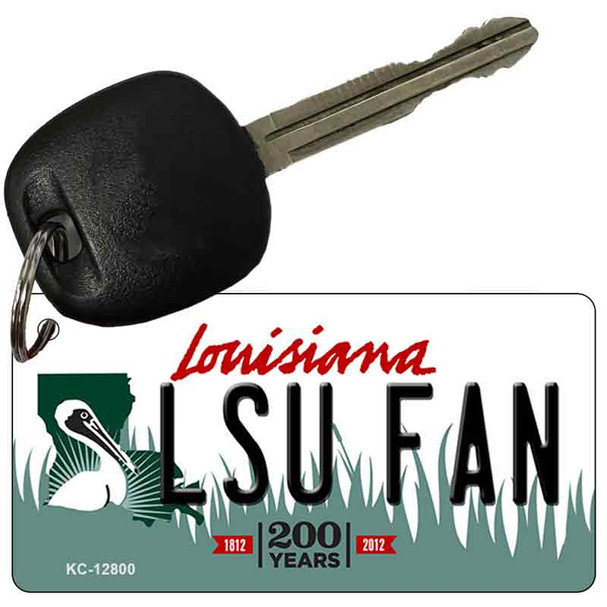 LSU Fan Wholesale Novelty Metal Key Chain