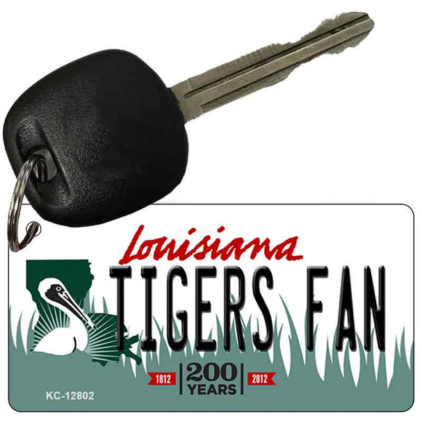 Louisiana Tigers Fan Wholesale Novelty Metal Key Chain