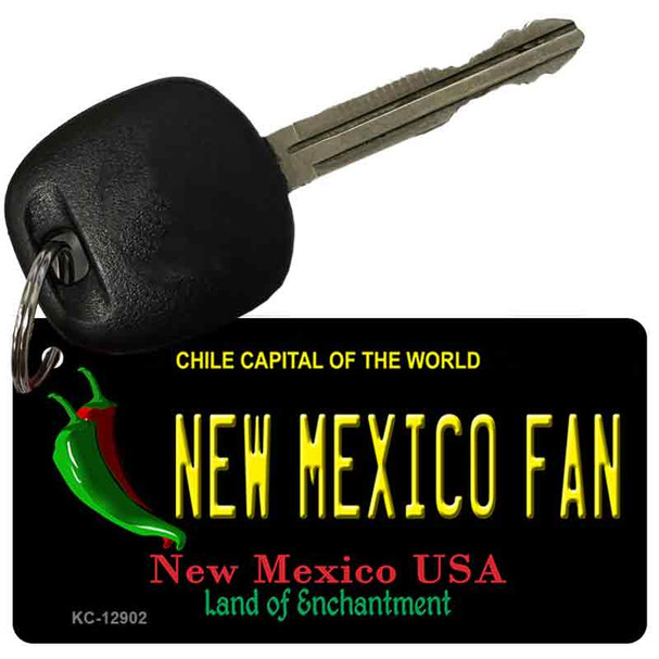 New Mexico Fan Wholesale Novelty Metal Key Chain