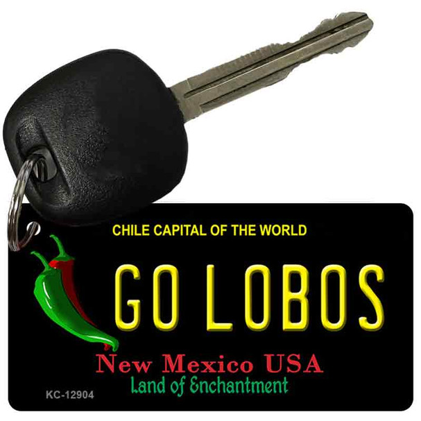 Go Lobos Wholesale Novelty Metal Key Chain