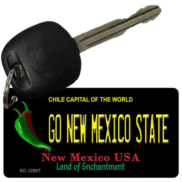 Go New Mexico State Wholesale Novelty Metal Key Chain