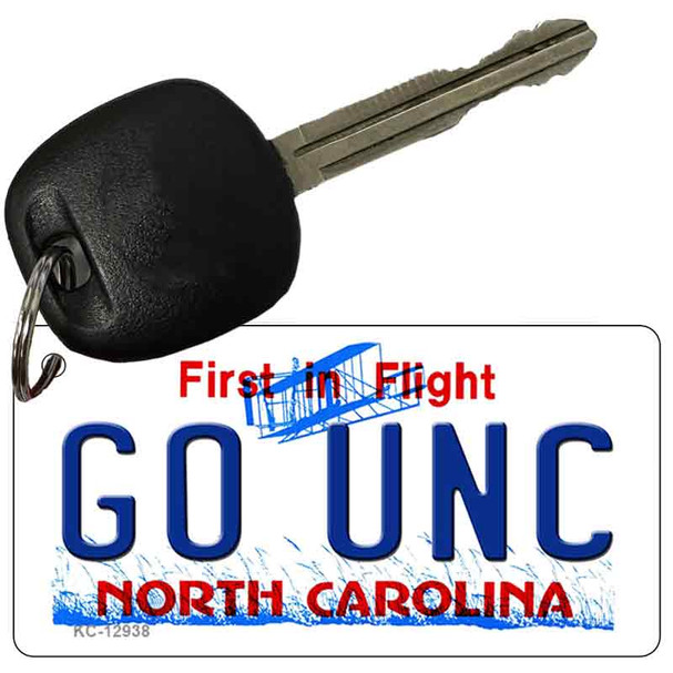 Go Univ North Carolina Wholesale Novelty Metal Key Chain