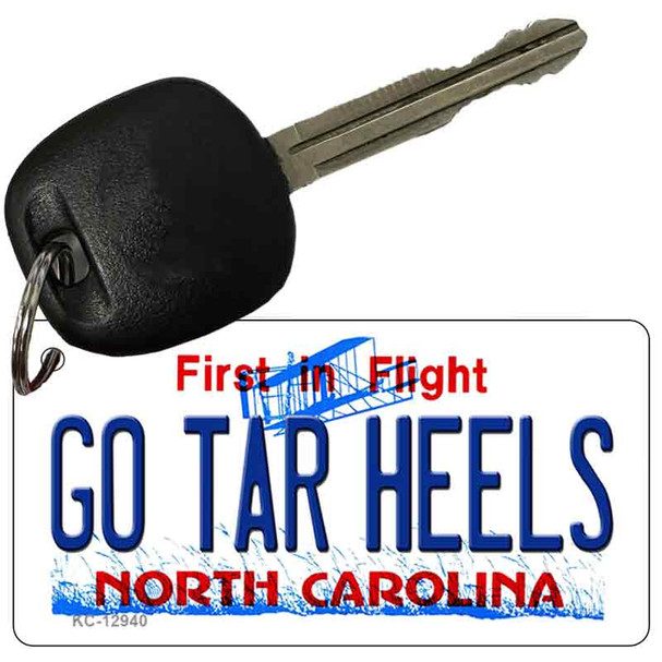 Go Tar Heels Wholesale Novelty Metal Key Chain