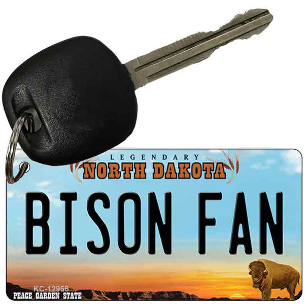 Bison Fan Wholesale Novelty Metal Key Chain