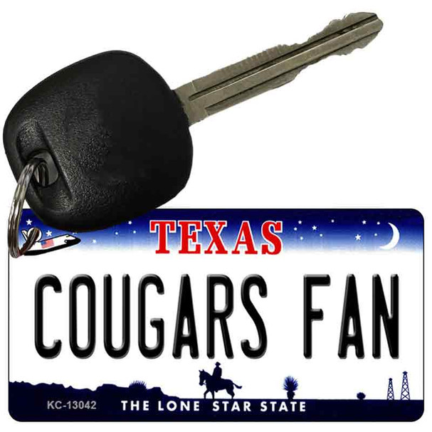 Cougars Fan Wholesale Novelty Metal Key Chain