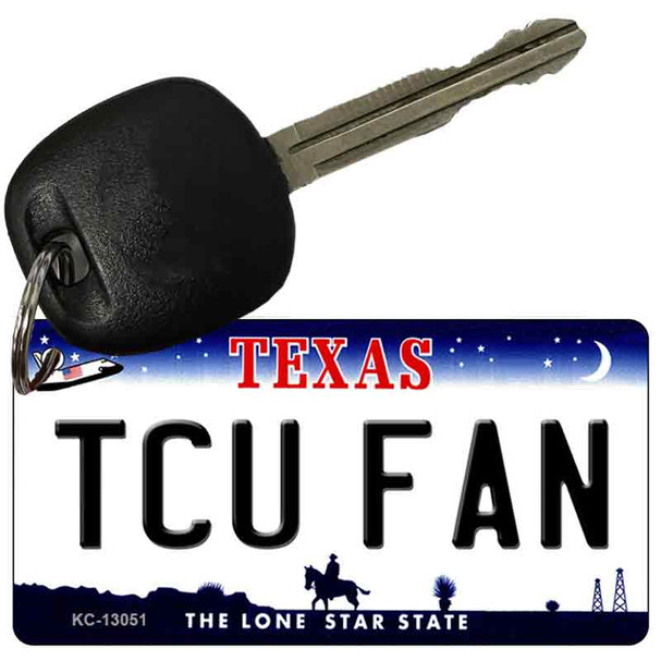 TCU Fan Wholesale Novelty Metal Key Chain