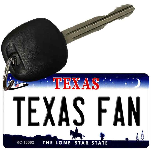 Texas Fan Wholesale Novelty Metal Key Chain