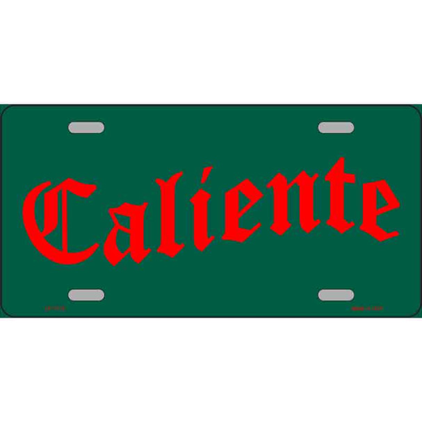 Caliente Novelty Wholesale Metal License Plate