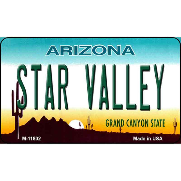 Arizona Star Valley Wholesale Novelty Metal Magnet M-11802