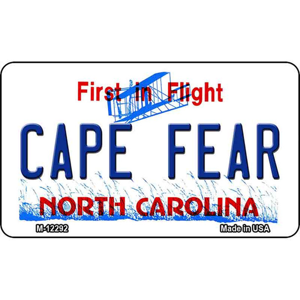 North Carolina Cape Fear Wholesale Novelty Metal Magnet M-12292