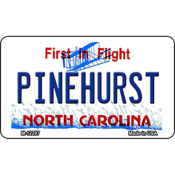 North Carolina Pinehurst Wholesale Novelty Metal Magnet M-12297