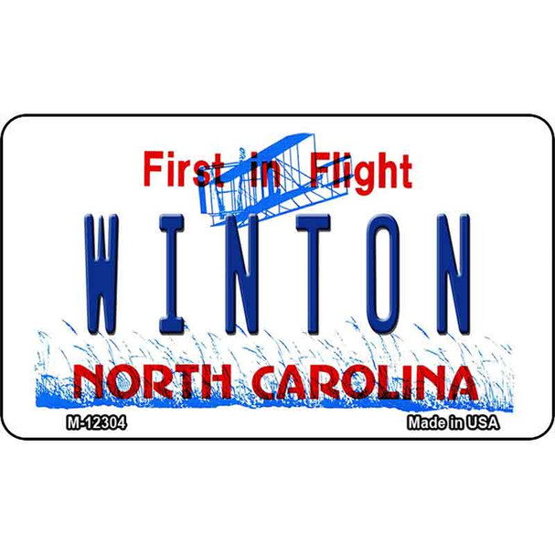 North Carolina Winton Wholesale Novelty Metal Magnet M-12304