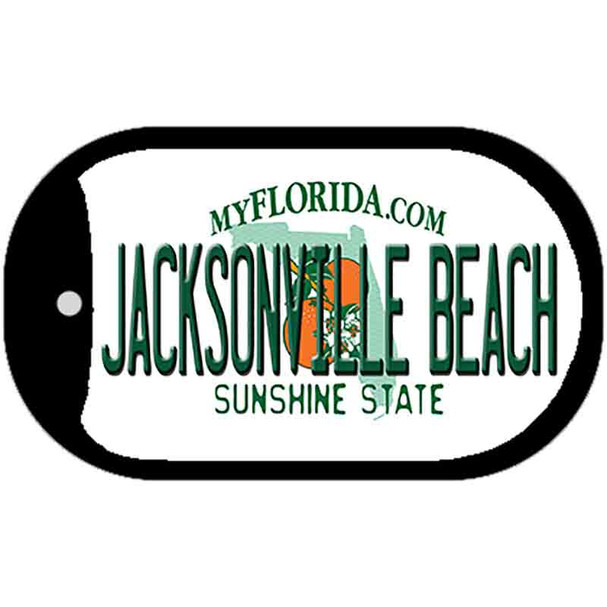 Florida Jacksonville Beach Wholesale Novelty Metal Dog Tag Necklace