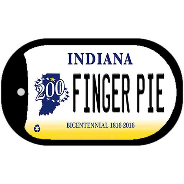 Indiana Finger Pie Wholesale Novelty Metal Dog Tag Necklace