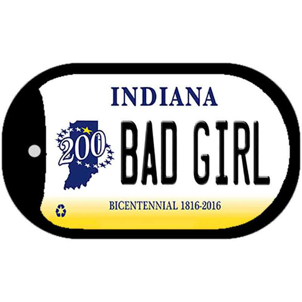 Indiana Bad Girl Wholesale Novelty Metal Dog Tag Necklace