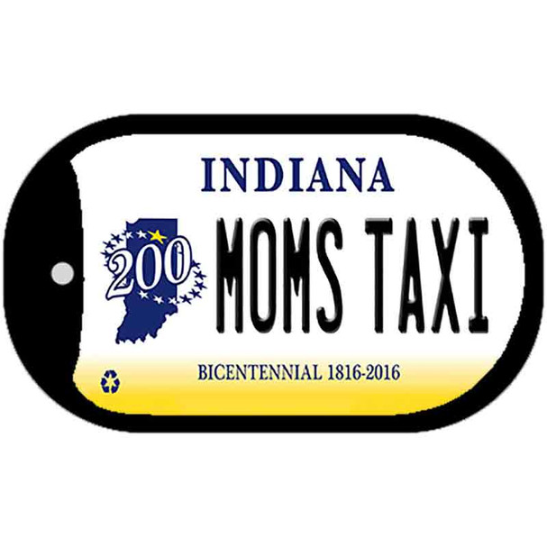 Indiana Moms Taxi Wholesale Novelty Metal Dog Tag Necklace