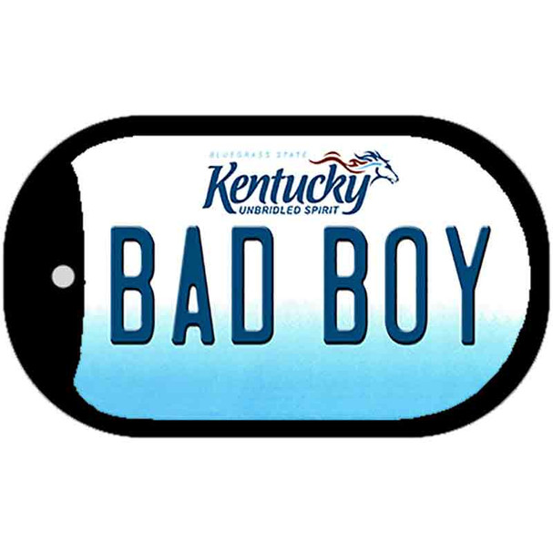 Kentucky Bad Boy Wholesale Novelty Metal Dog Tag Necklace