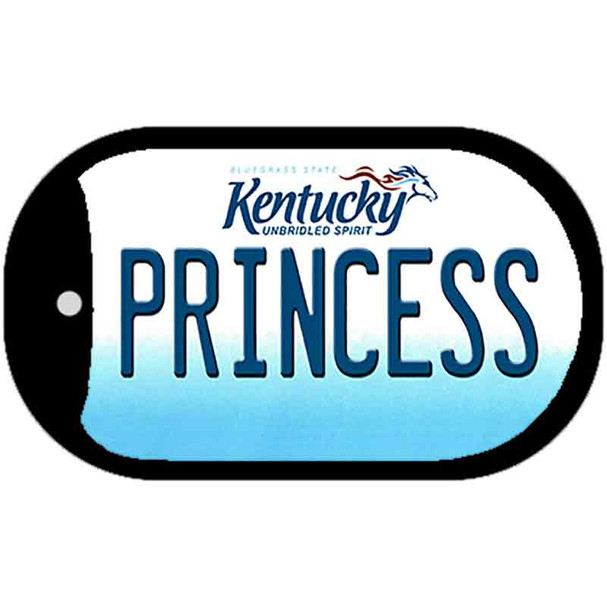 Kentucky Princess Wholesale Novelty Metal Dog Tag Necklace