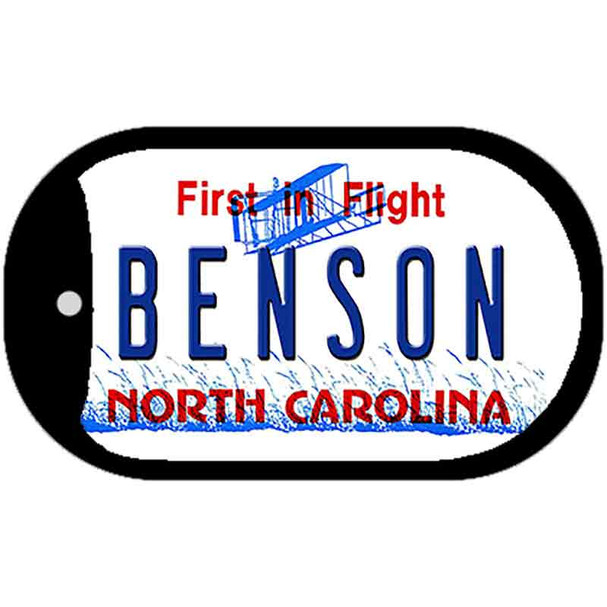 North Carolina Benson Wholesale Novelty Metal Dog Tag Necklace