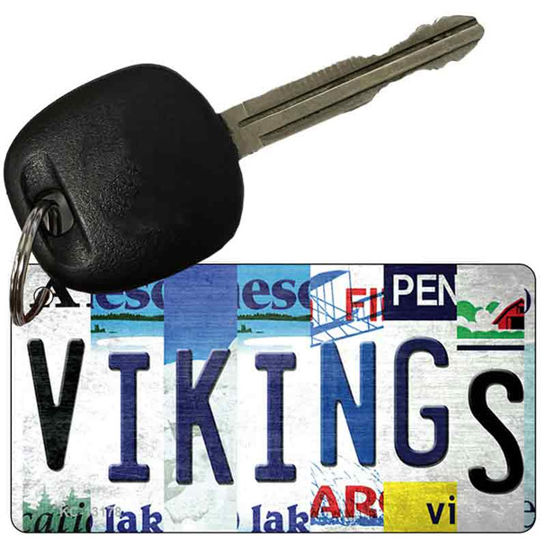 Vikings Strip Art Wholesale Novelty Metal Key Chain