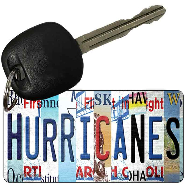Hurricanes Strip Art Wholesale Novelty Metal Key Chain