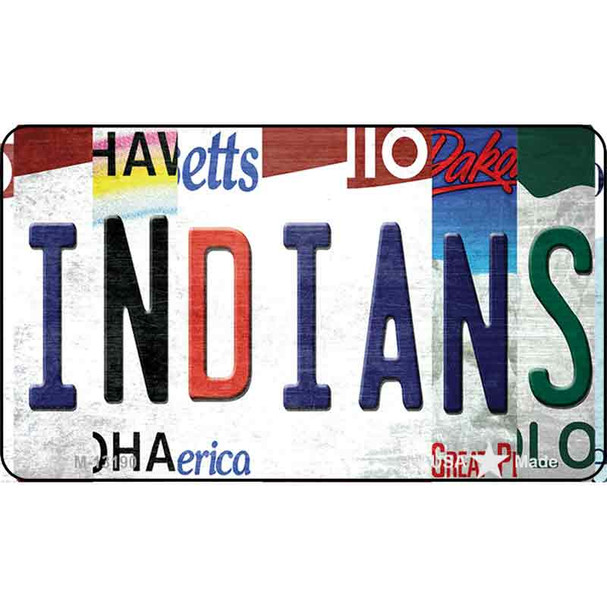 Indians Strip Art Wholesale Novelty Metal Magnet M-13190