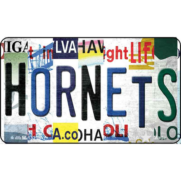 Hornets Strip Art Wholesale Novelty Metal Magnet M-13216