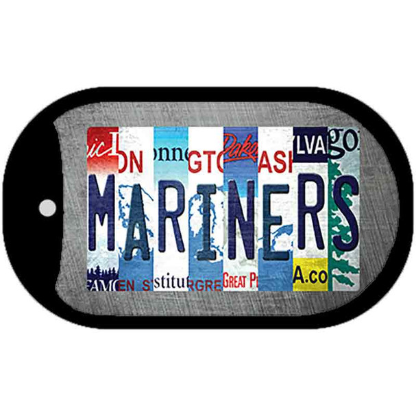 Mariners Strip Art Wholesale Novelty Metal Dog Tag Necklace