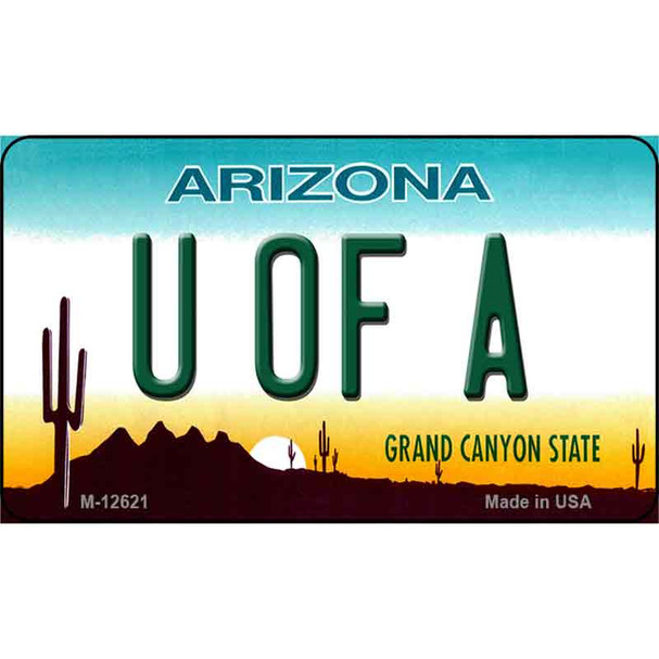 Univ of Arizona Wholesale Novelty Metal Magnet M-12621