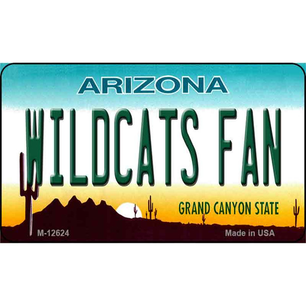 Wildcats Fan Wholesale Novelty Metal Magnet M-12624
