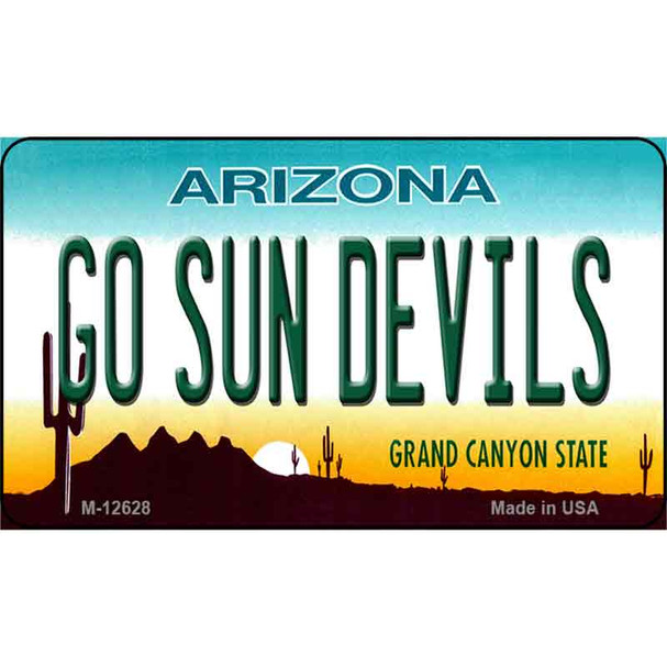 Go Sun Devils Wholesale Novelty Metal Magnet M-12628