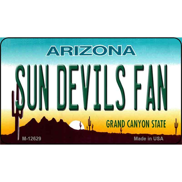 Sun Devils Fan Wholesale Novelty Metal Magnet M-12629