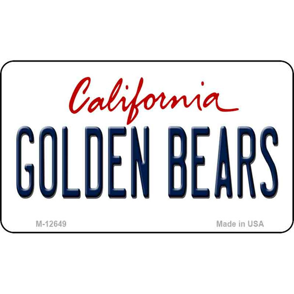 Golden Bears Wholesale Novelty Metal Magnet M-12649