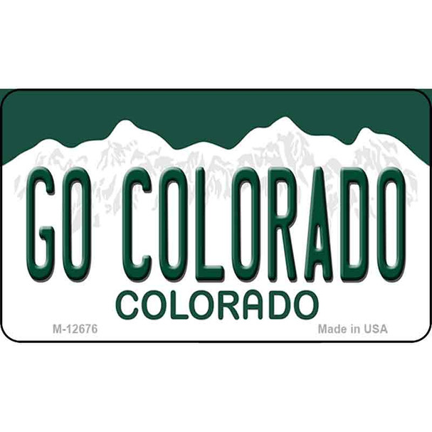 Go Colorado Wholesale Novelty Metal Magnet M-12676