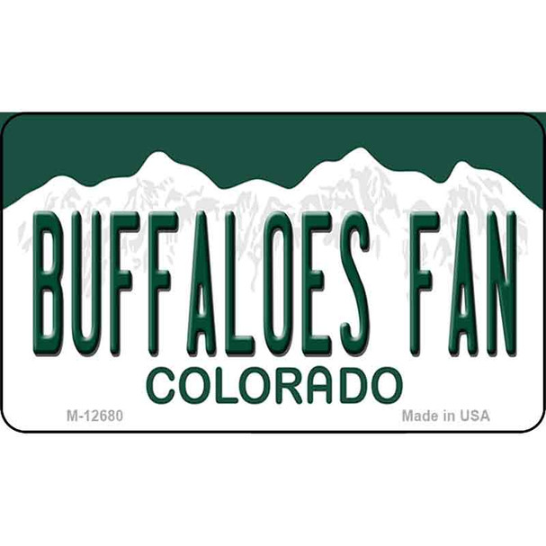 Buffaloes Fan Wholesale Novelty Metal Magnet M-12680