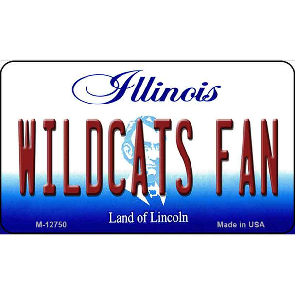 Wildcats Fan Wholesale Novelty Metal Magnet M-12750