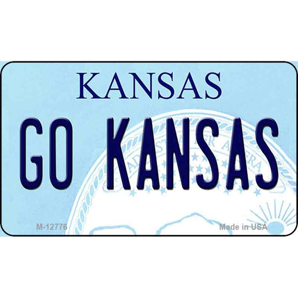 Go Kansas Wholesale Novelty Metal Magnet M-12776