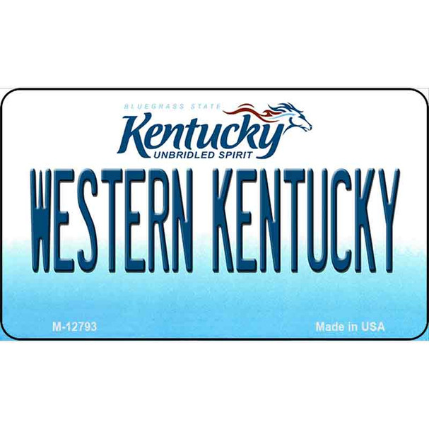 Western Kentucky Wholesale Novelty Metal Magnet M-12793