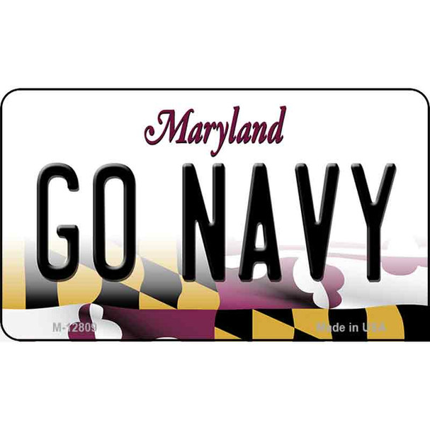 Go Navy Wholesale Novelty Metal Magnet M-12809