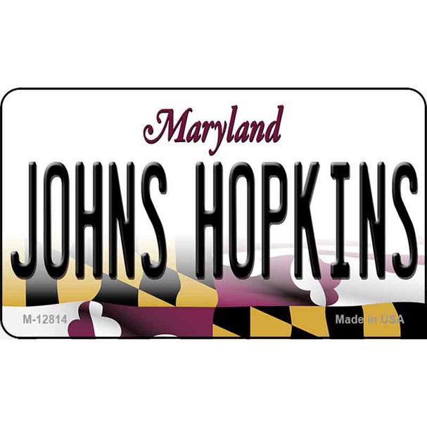Johns Hopkins Wholesale Novelty Metal Magnet M-12814