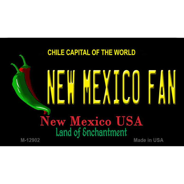 New Mexico Fan Wholesale Novelty Metal Magnet M-12902