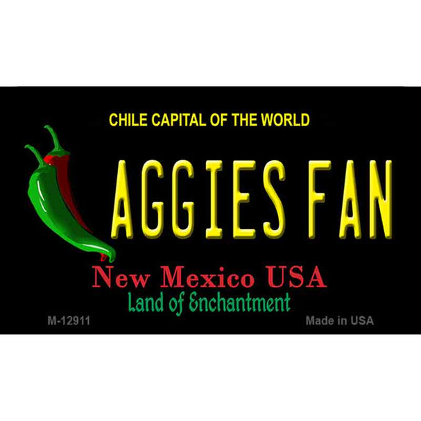 Aggies Fan Wholesale Novelty Metal Magnet M-12911