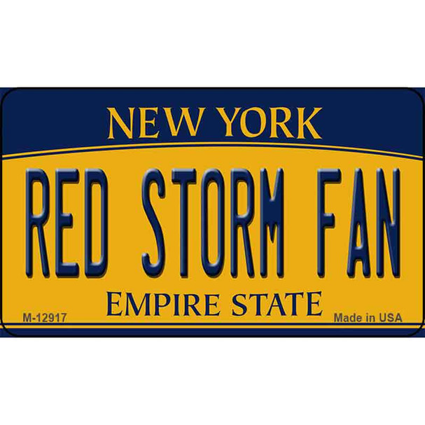 Red Storm Fan Wholesale Novelty Metal Magnet M-12917