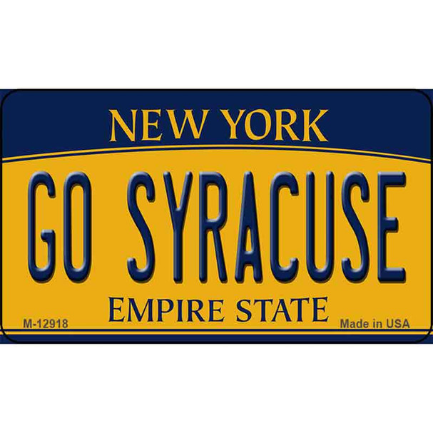 Go Syracuse Wholesale Novelty Metal Magnet M-12918