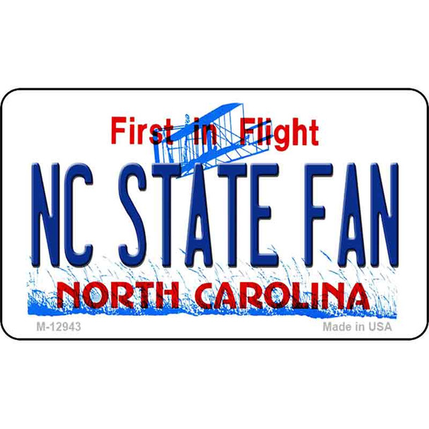 North Carolina State Fan Wholesale Novelty Metal Magnet M-12943