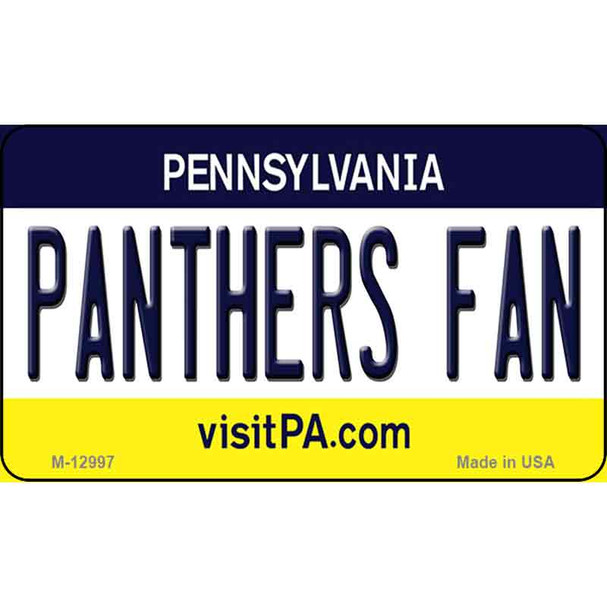 Panthers Fan Wholesale Novelty Metal Magnet M-12997