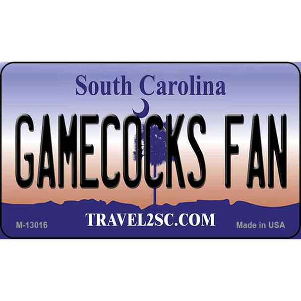 Gamecocks Fan Wholesale Novelty Metal Magnet M-13016